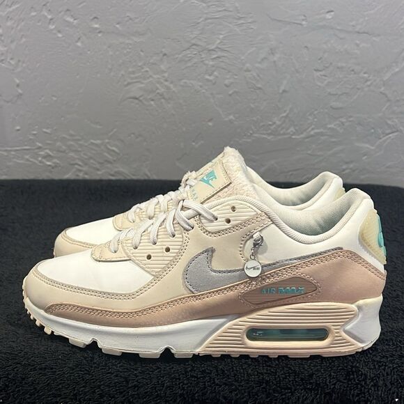 🔥 NIKE AirMax 90 Running Casual Sneaker Shoes Women Sz 8.5 - Pastel Colors - EU - Picture 8 of 16